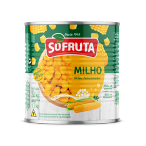 Milho Verde em Conserva 1,7kg Só Fruta