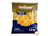 BATATA PREF CONG 10MM CRINCKLE NEWBRAS 1,5KG